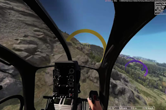 teach you to fly a helicopter in wardogs or other games