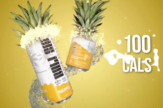 create realistic 3d beverage animation for cans and bottles
