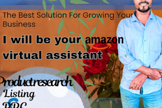 be your amazon virtual assistant for fba and PPC