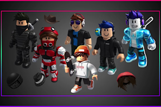 make roblox character roblox avatar 3d model and accessories