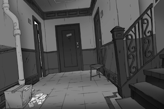 create the 2d environments that drive the animated stories