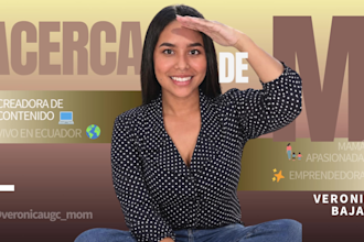 be your authentic spanish ugc mom creator