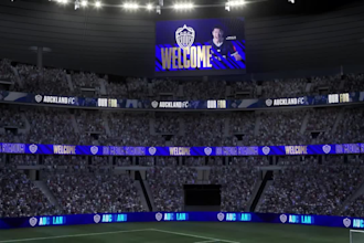 create stadium led, billboard and 3d football arena billboard animation