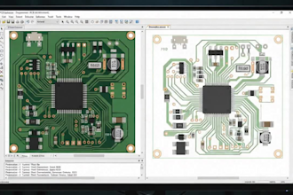 design, review and redesign your pcb schematic and pcb layout for manufacturing