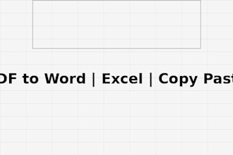 do data entry and copy paste tasks professionally