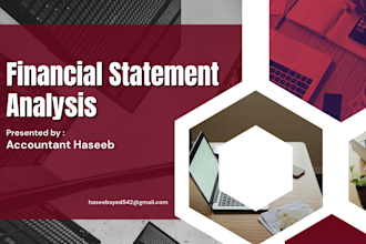 prepare financial statements in excel