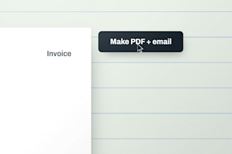 build an invoice system in google sheets