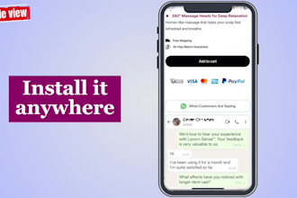 add a whatsapp style social proof carousel slider to your shopify store