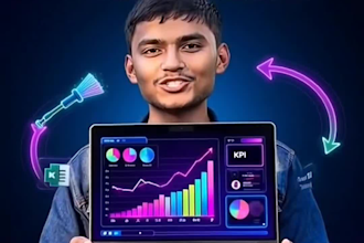 clean messy data and create professional analytics dashboards