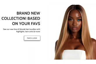 hair extension website wix hair extension shopify store hair extension website