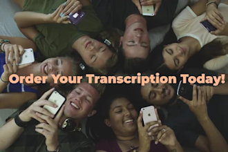 provide high quality transcription services in english, french and arabic