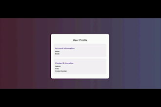 make a beautiful website dashboards for you