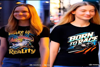 do custom typography for graphic t shirt and custom t shirt