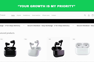 shopify meta ads and store customization