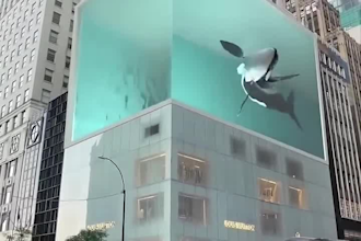 create high quality 3d billboard animation for led screens and digital displays