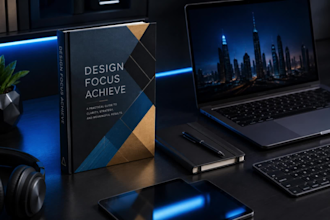 design realistic 3d mockups for books, interiors, and boxsets