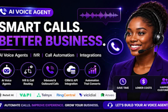 build ai voice agent with retell ai vapi ai telnyx vicidial ringcentral IVR