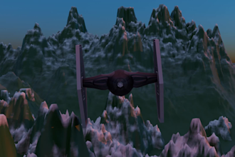 make you a great 3d scene in blender