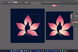 redraw, refine, and vectorize your logo