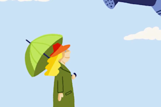 create hand drawn loop animations