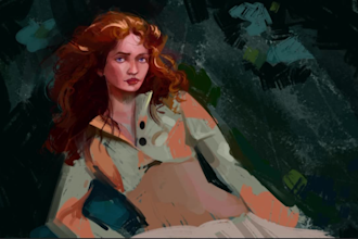 illustrate fantasy game art