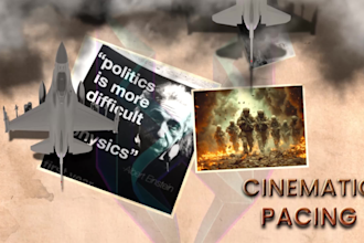 edit a cinematic documentary video in the style of vox