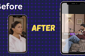 edit viral tiktok reels, youtube shorts and instagram reels
