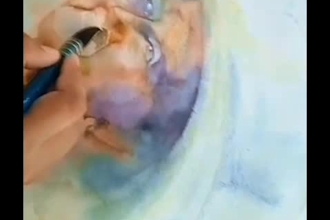 draw realistic pencil portrait, sketch and pencil art