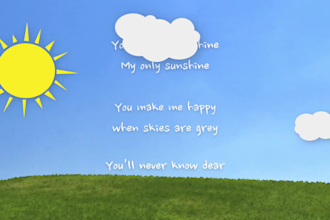 create lullaby baby sleep music video for your channel