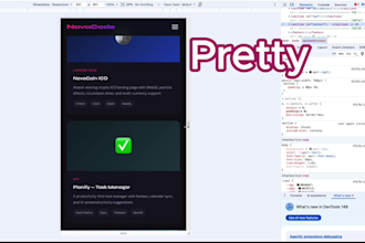 convert figma to webflow or HTML CSS responsive landing page