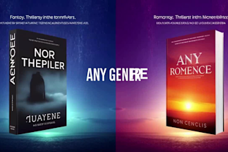 create a cinematic 3d book trailer video for your ebook and paperback