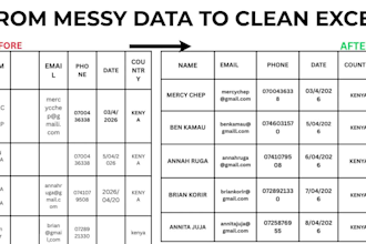 create a professional excel budget and expense tracker template