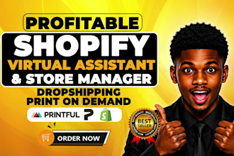 be shopify manager shopify pod store manager shopify virtual assistant for sales