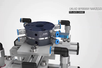 do 3d industrial robotic animation, manufacturing process and factory automation
