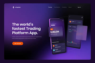 design premium 3d website animations and interactive UI effects
