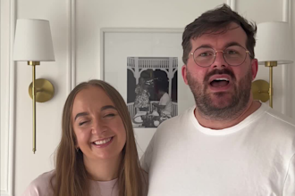 create authentic british millennial couple ugc videos