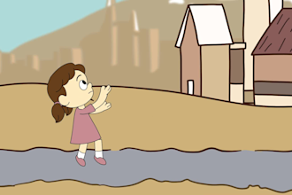 make a 2d animation video