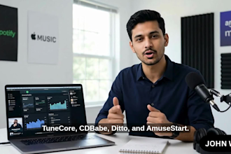 music manager fix, distribute music on distrokid tunecore dittom cd baby amuse