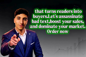 write professional ad copywriter and content strategist