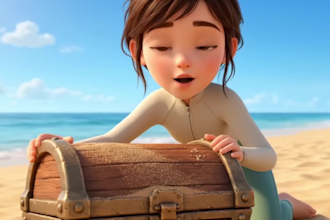do 3d ai animation, 3d ai cartoon pixar video, for ai kids stories telling
