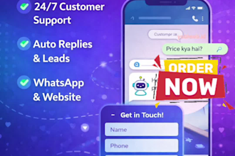 build ai automation agent for customer support and leads