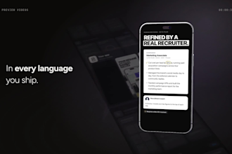design app store screenshots for iphone and ipad with aso in any language
