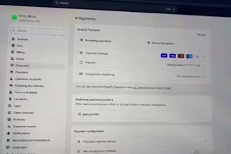 setup shopify payments, payment gateway, klarna, p24, blik and bancontact