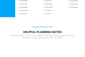build a modern website for plumbers, electricians, roofers, and hvac businesses