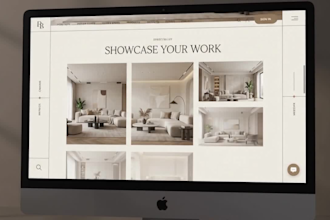 build a premium interior design website in wordpress