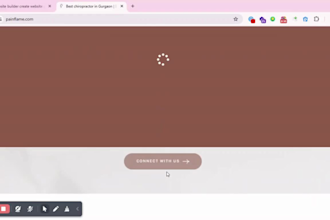 design redesign landing page on wordpress webflow wix woocommerce framer odoo