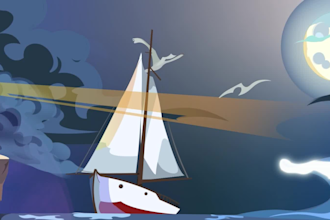 create looping motion graphics and animated backgrounds
