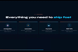 ai saas web app or mvp for your startup