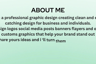 design professional graphics for branding