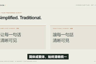 add and sync chinese subtitles to your short video